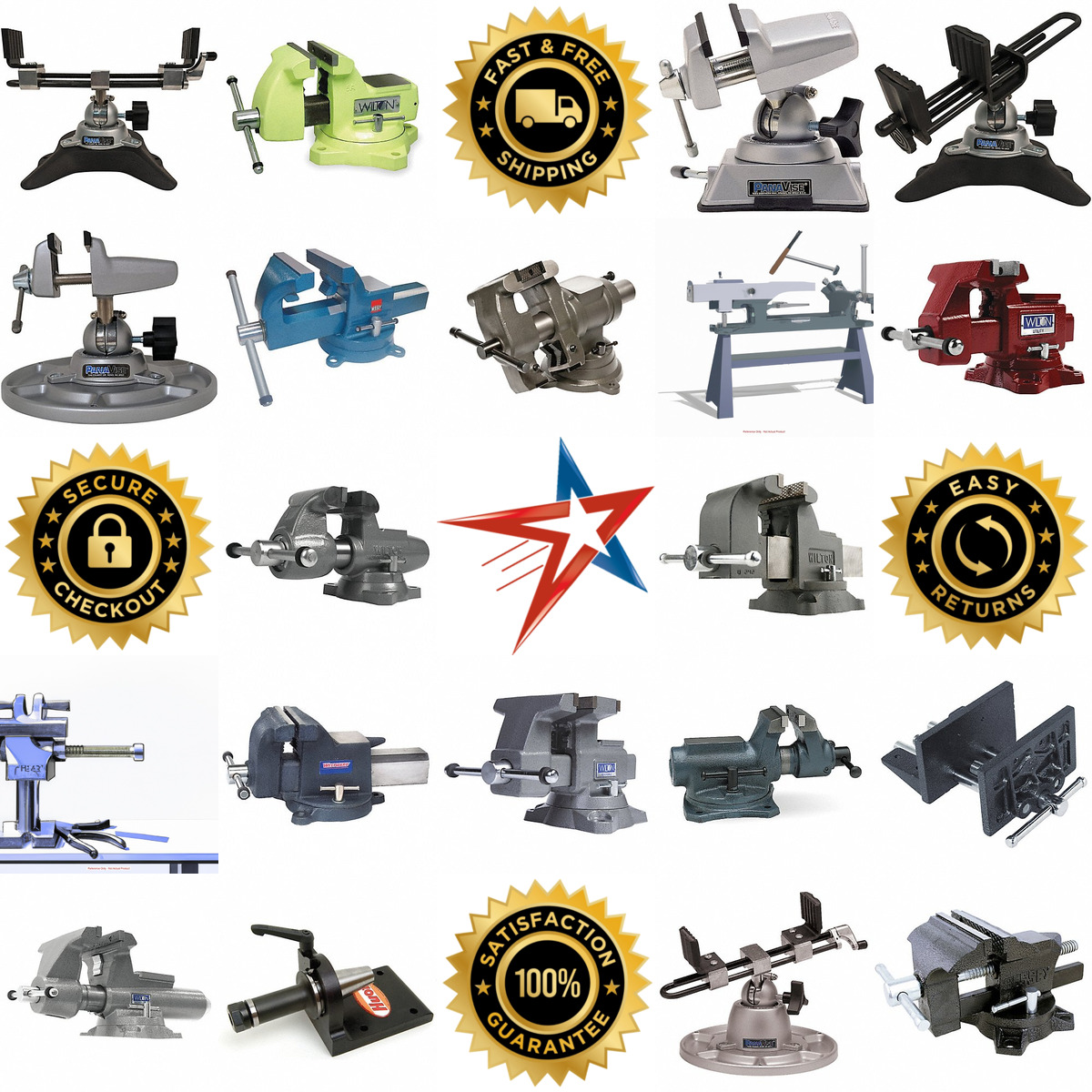 A selection of Bench Vises and Specialty Vises products on GoVets