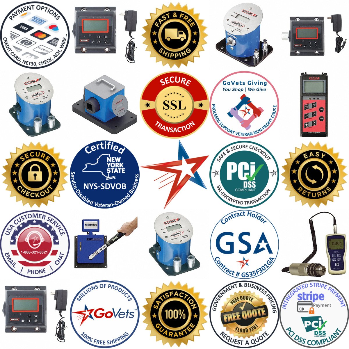A selection of Electronic Torque Meters and Testers products on GoVets