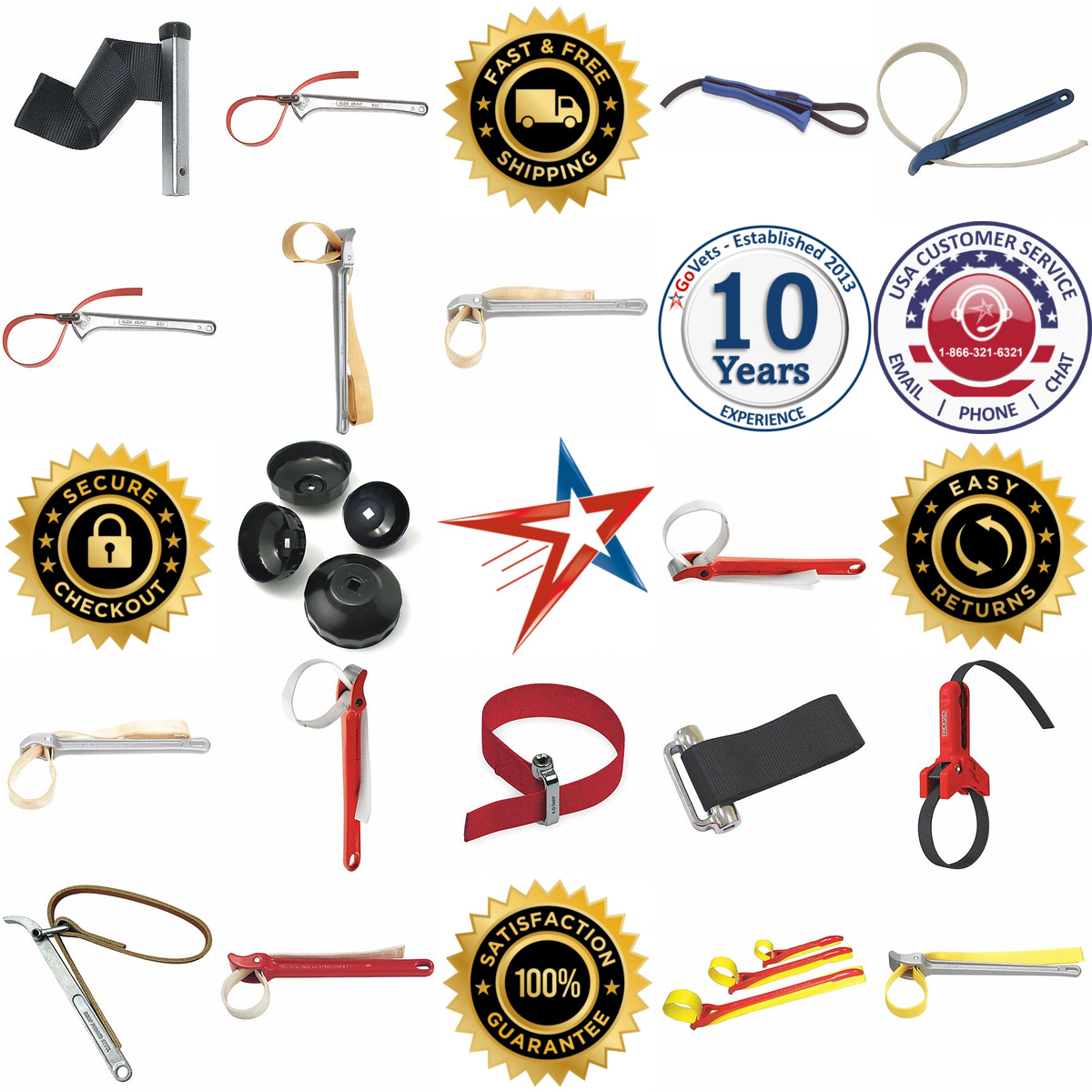 A selection of Strap Wrenches products on GoVets