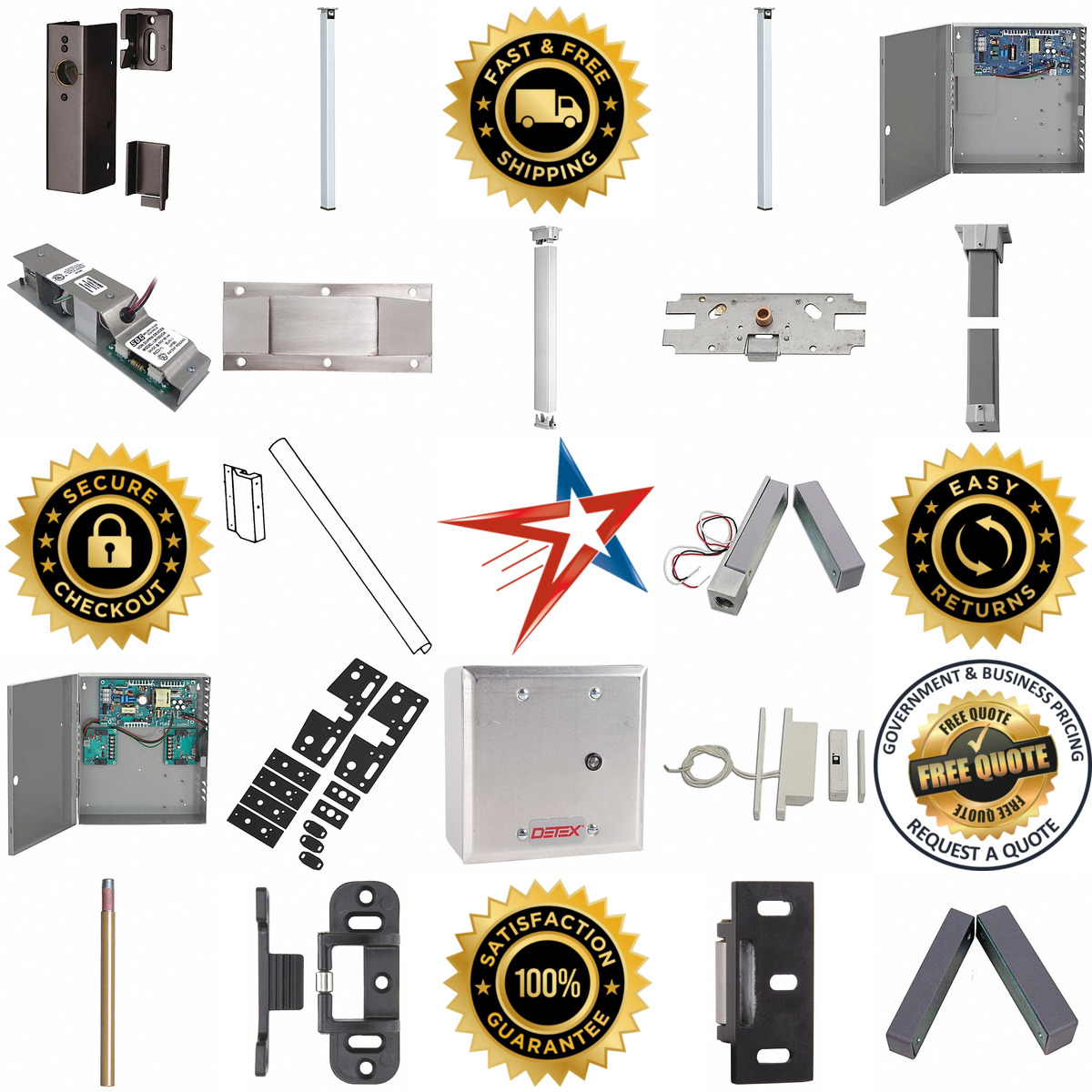 A selection of Exit Device Accessories products on GoVets