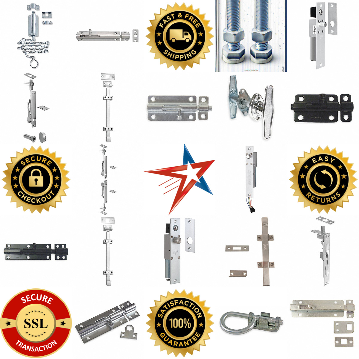 A selection of Door Bolts products on GoVets