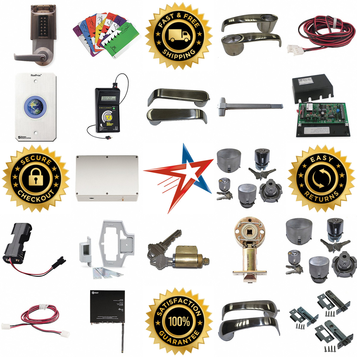 A selection of Keyless Access Control Lock Accessories products on GoVets