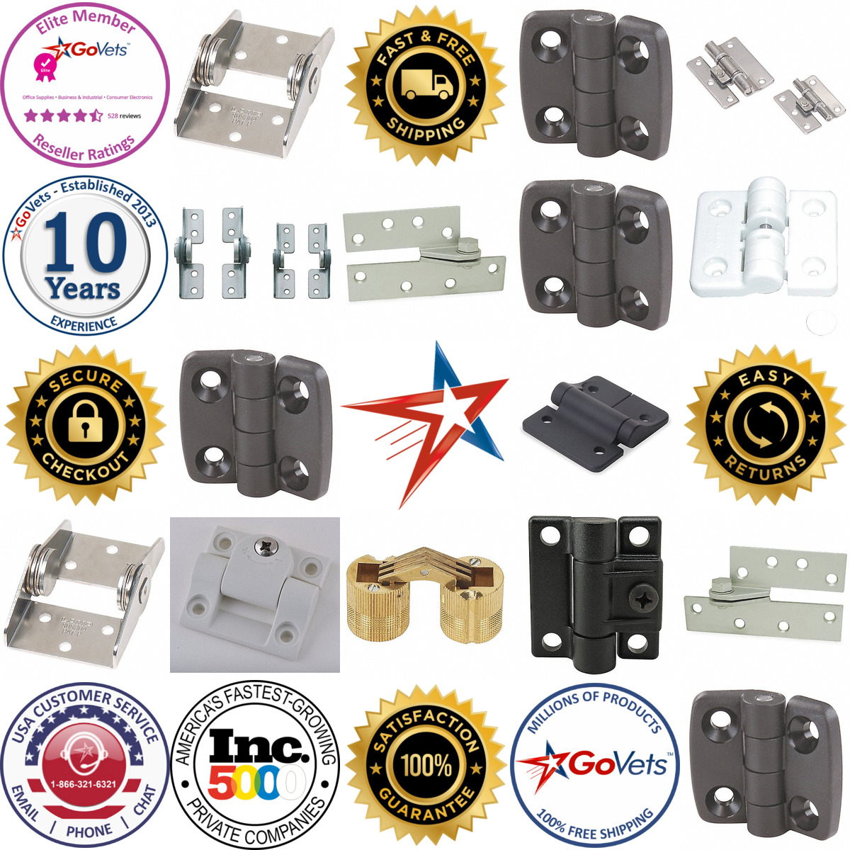 A selection of Specialty and Barrel Hinges products on GoVets