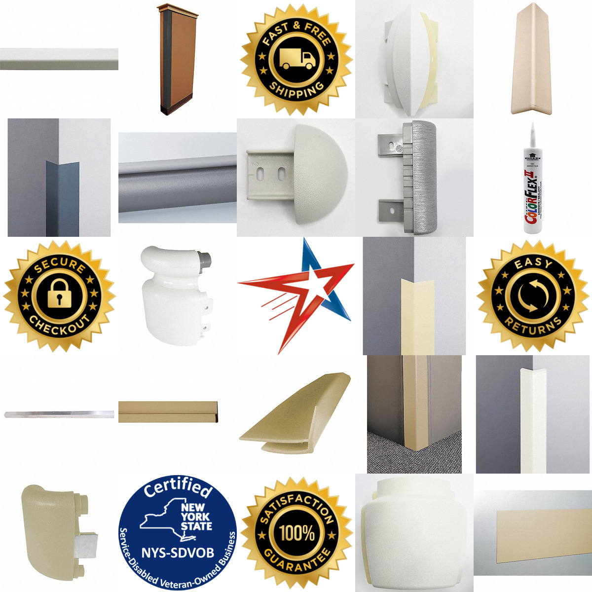 A selection of Wall and Hand Rail Hardware products on GoVets