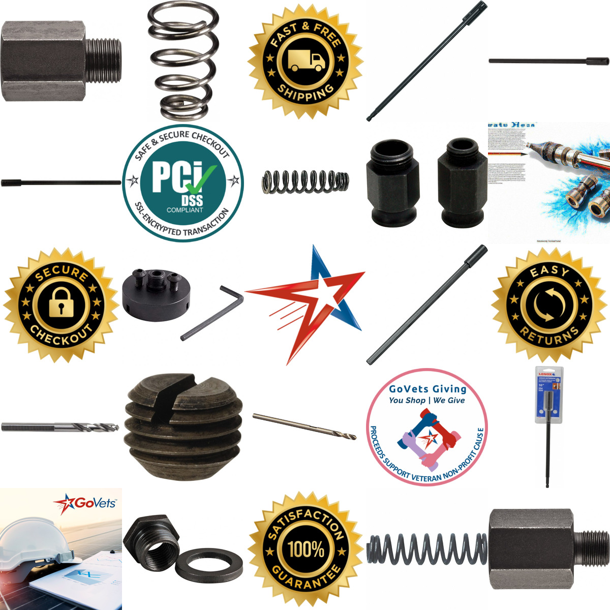A selection of Hole Cutting Tool Replacement Parts products on GoVets