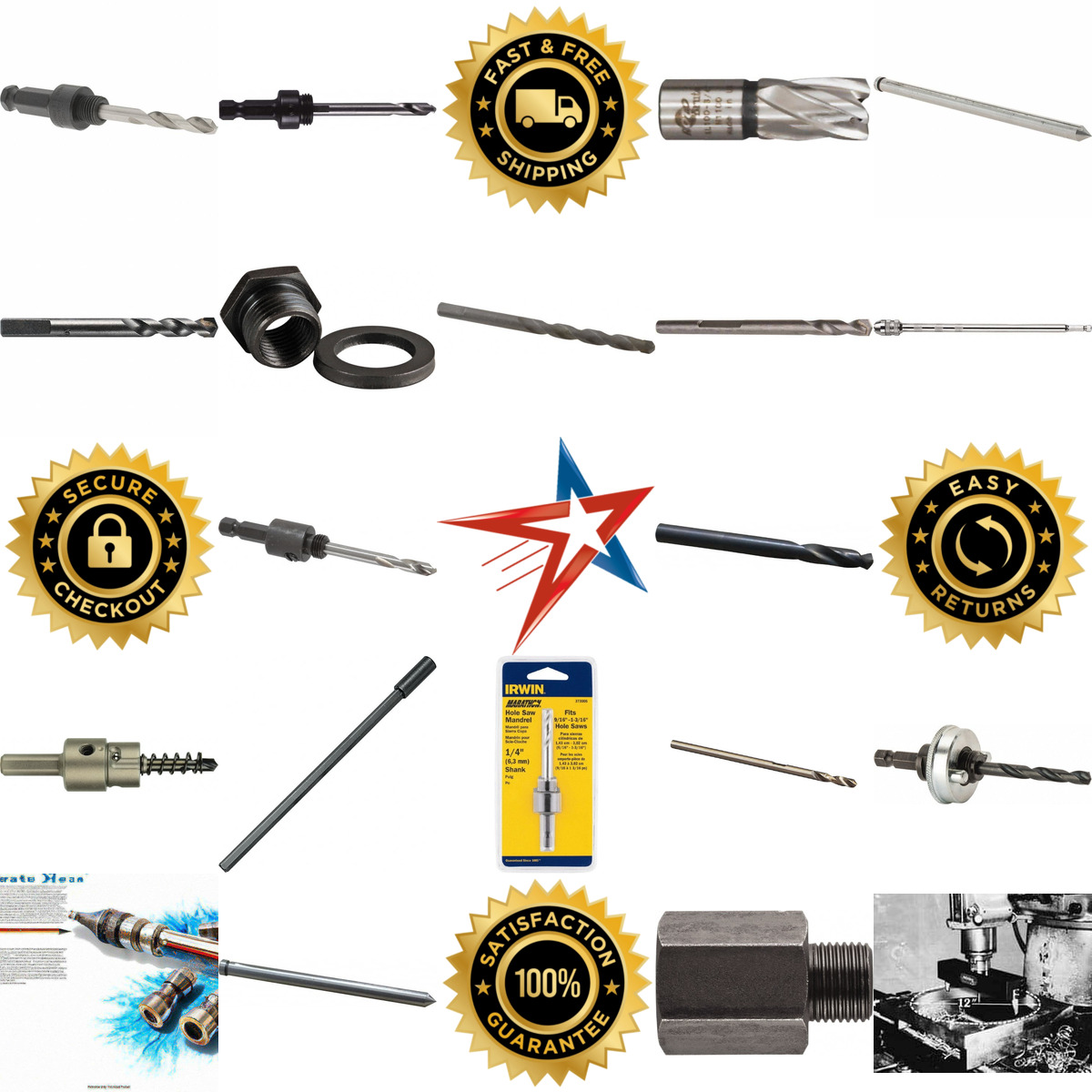 A selection of Hole Cutting Tool Accessories products on GoVets