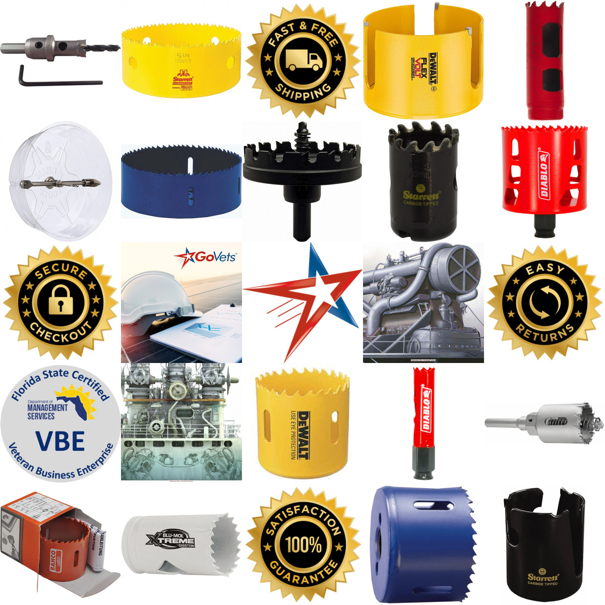 A selection of Hole Saws products on GoVets