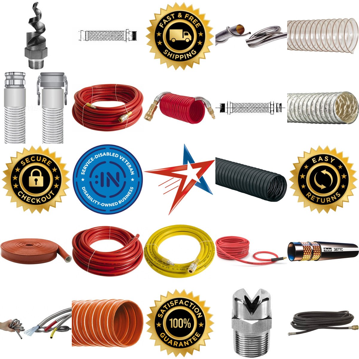 A selection of Hose products on GoVets