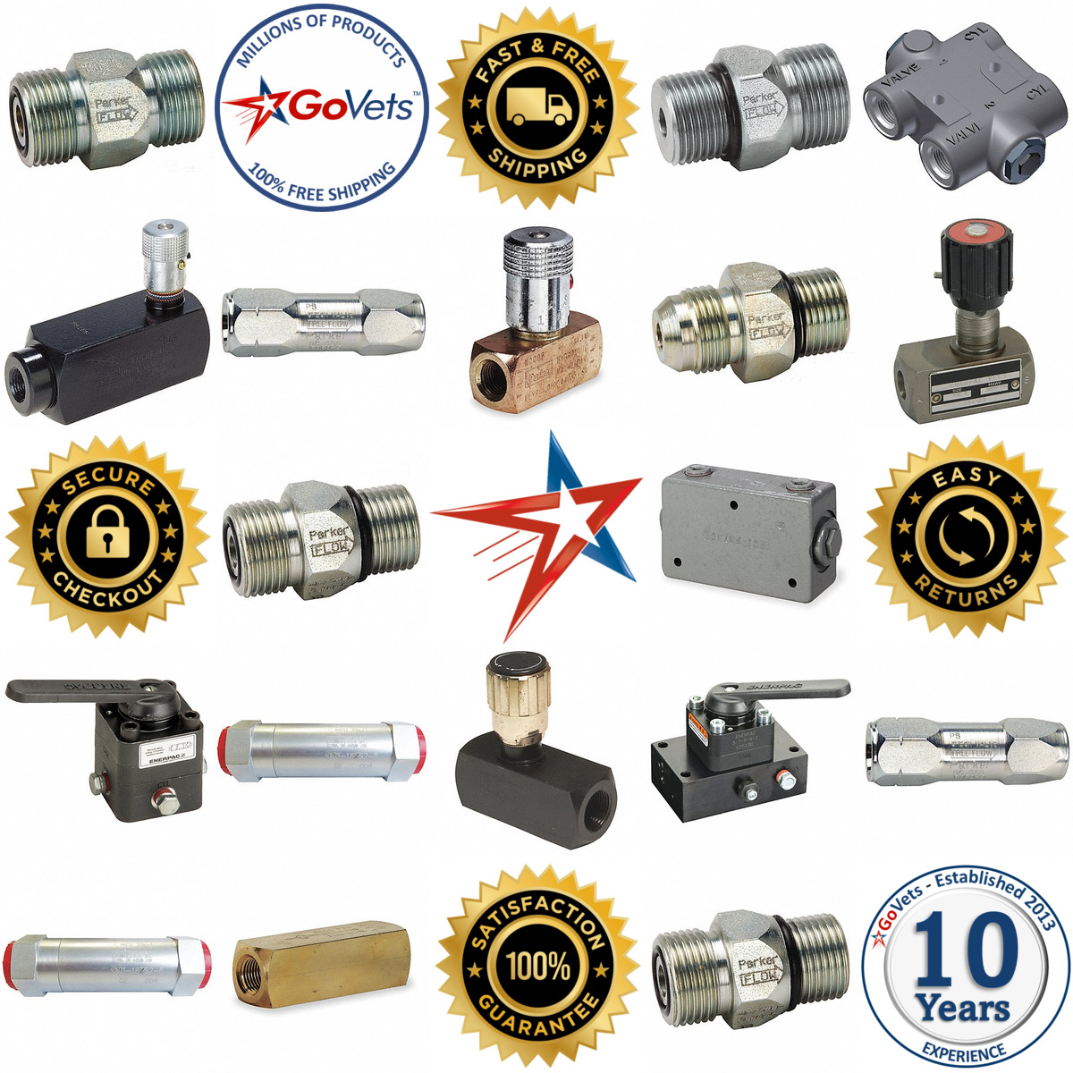 A selection of Hydraulic Control Valves products on GoVets