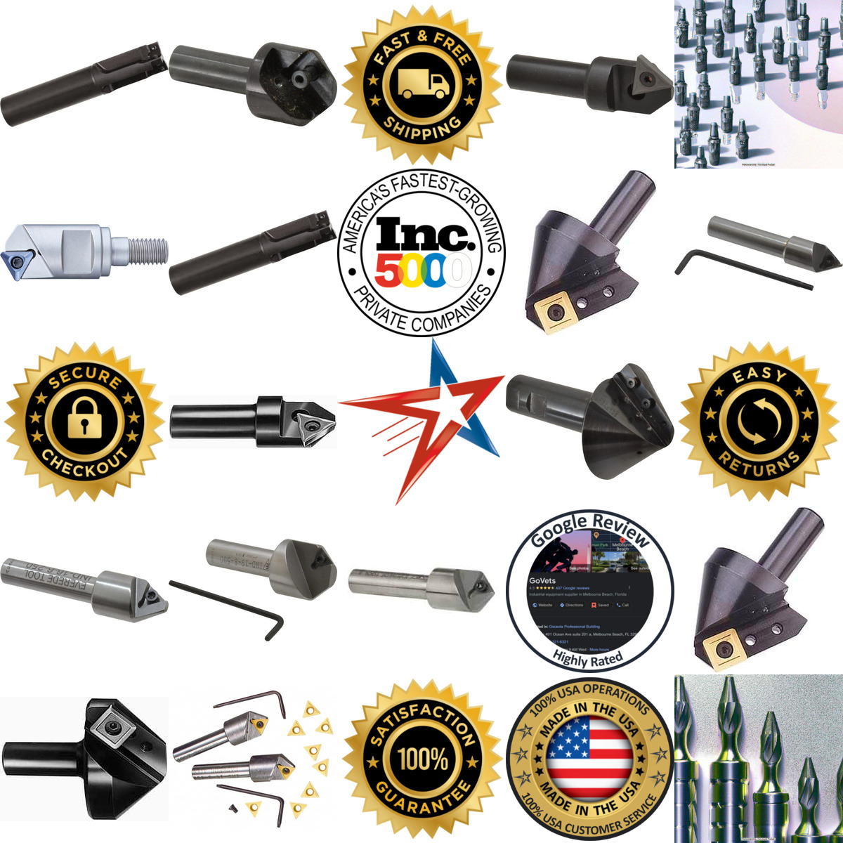 A selection of Indexable Countersinks products on GoVets