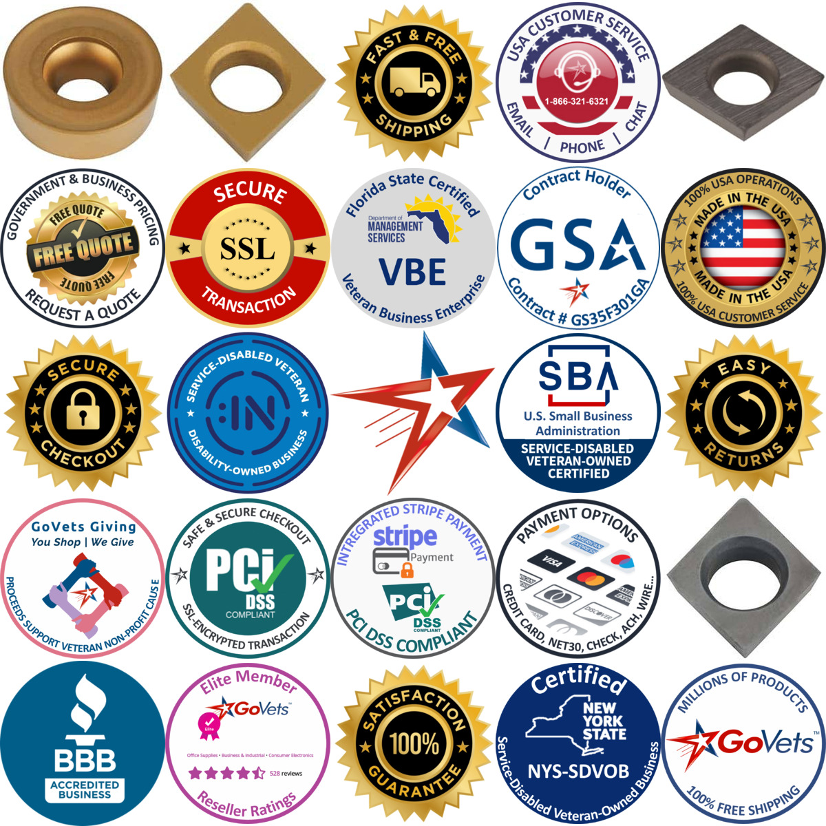 Millions of Products A selection of Circle Cutting Tool products on GoVets