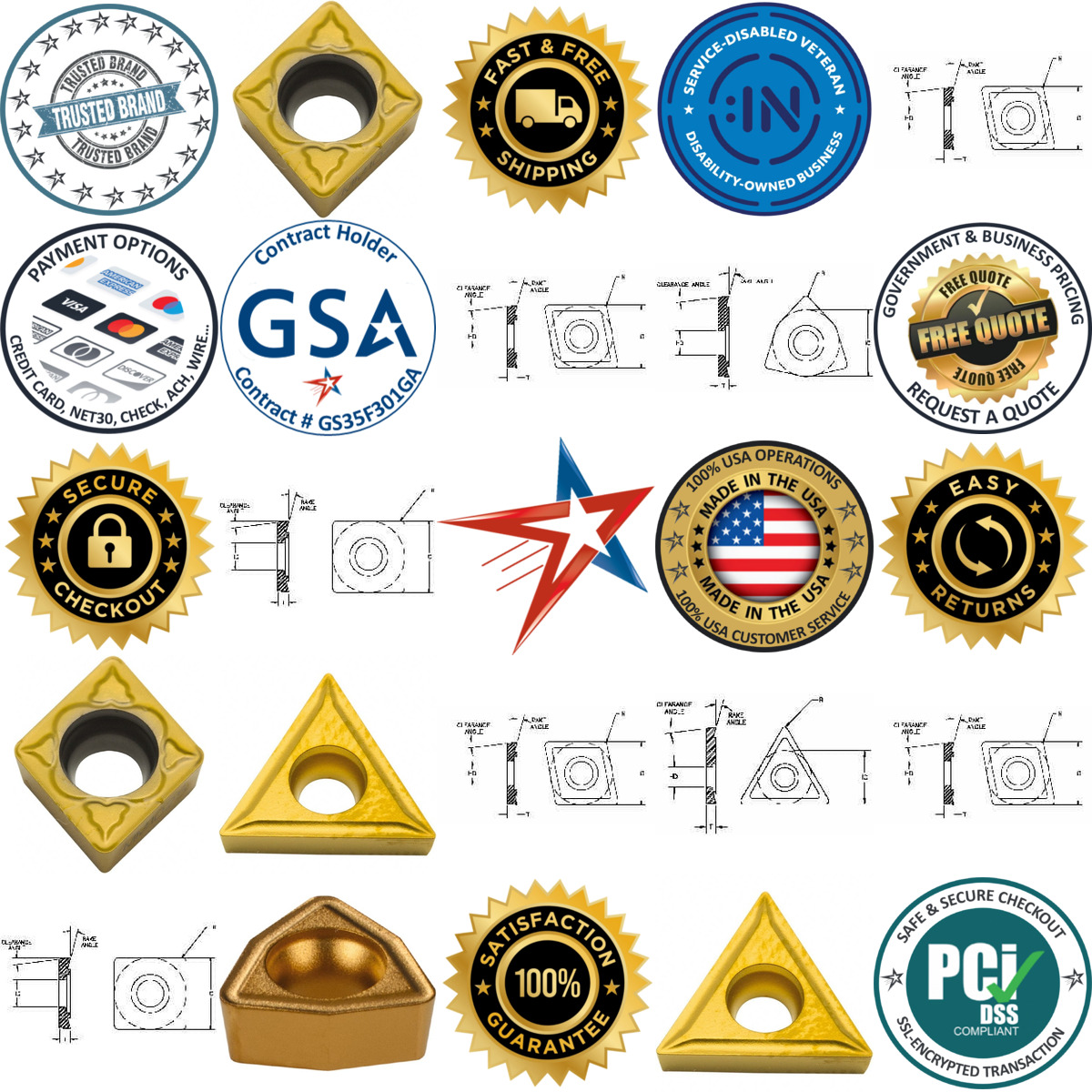 Millions of Products A selection of Parlec products on GoVets