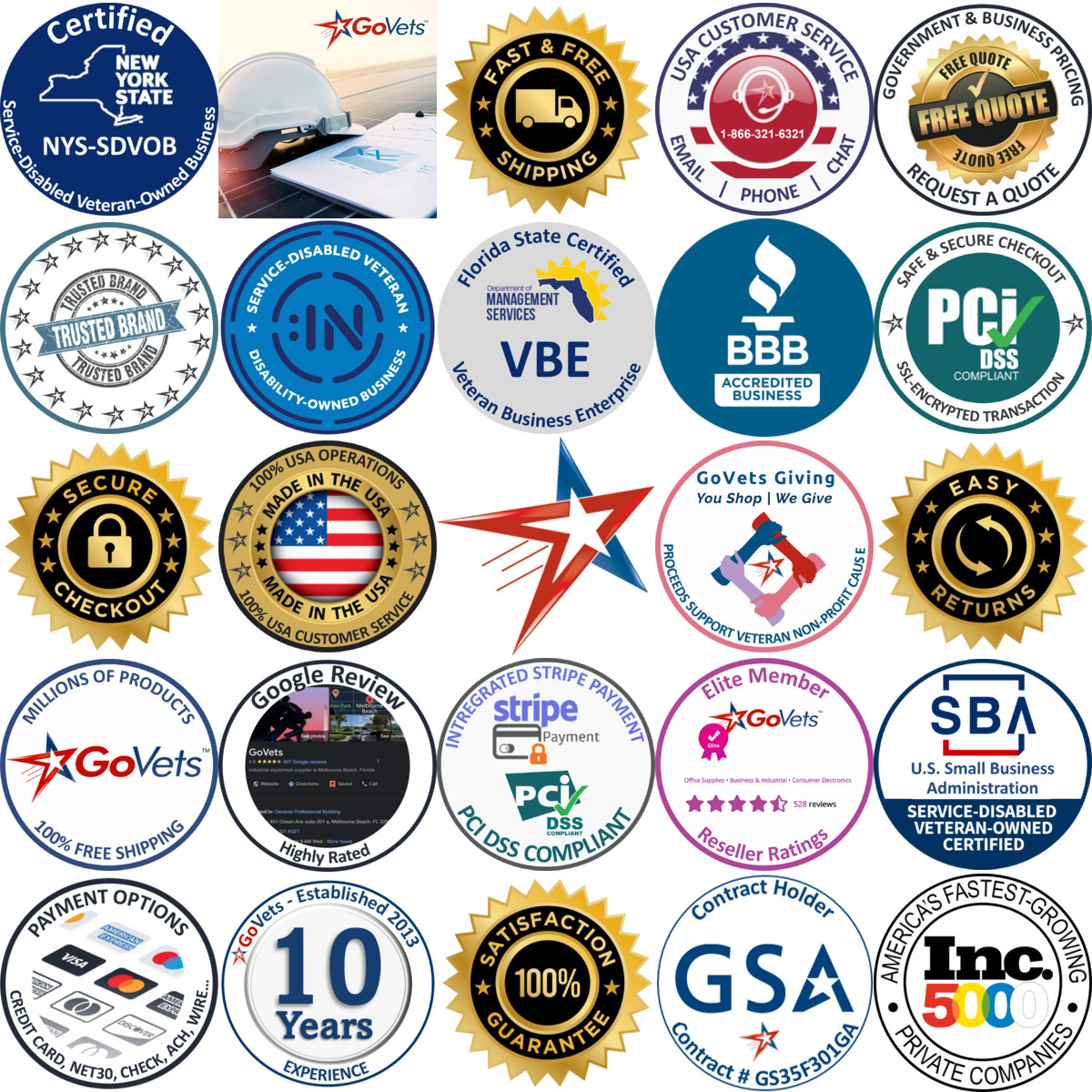 A selection of Import products on GoVets