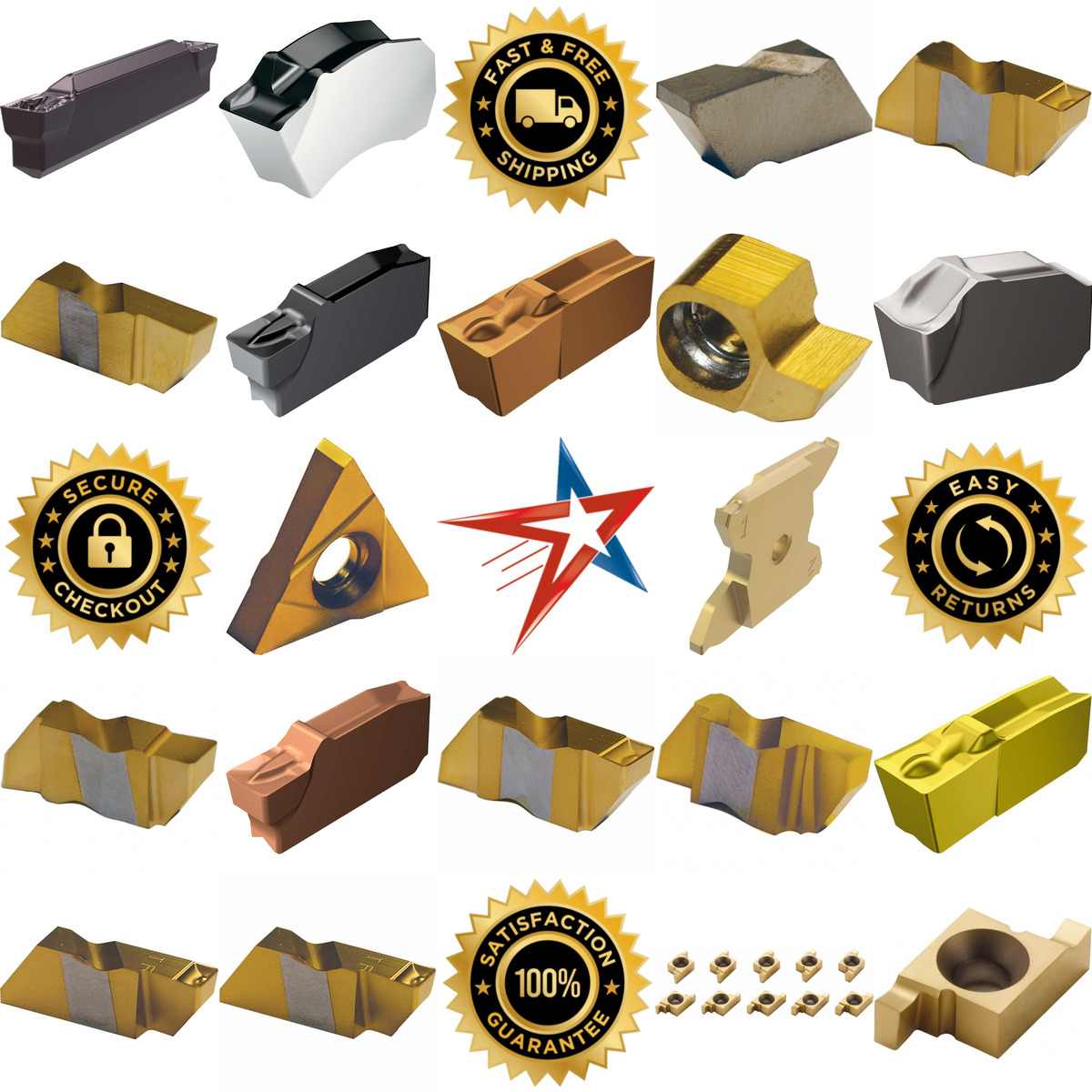 A selection of Indexable Grooving Toolholders products on GoVets