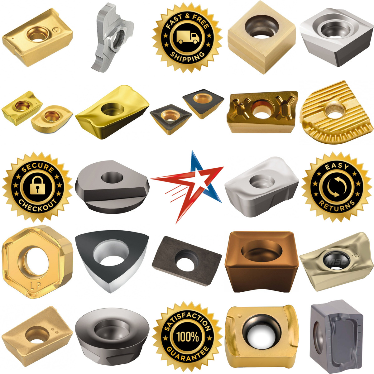 A selection of Milling Inserts products on GoVets