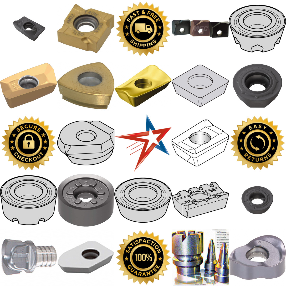 A selection of Turning Inserts products on GoVets