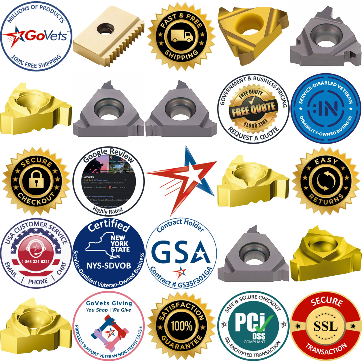 A selection of Indexable Insert Drills products on GoVets