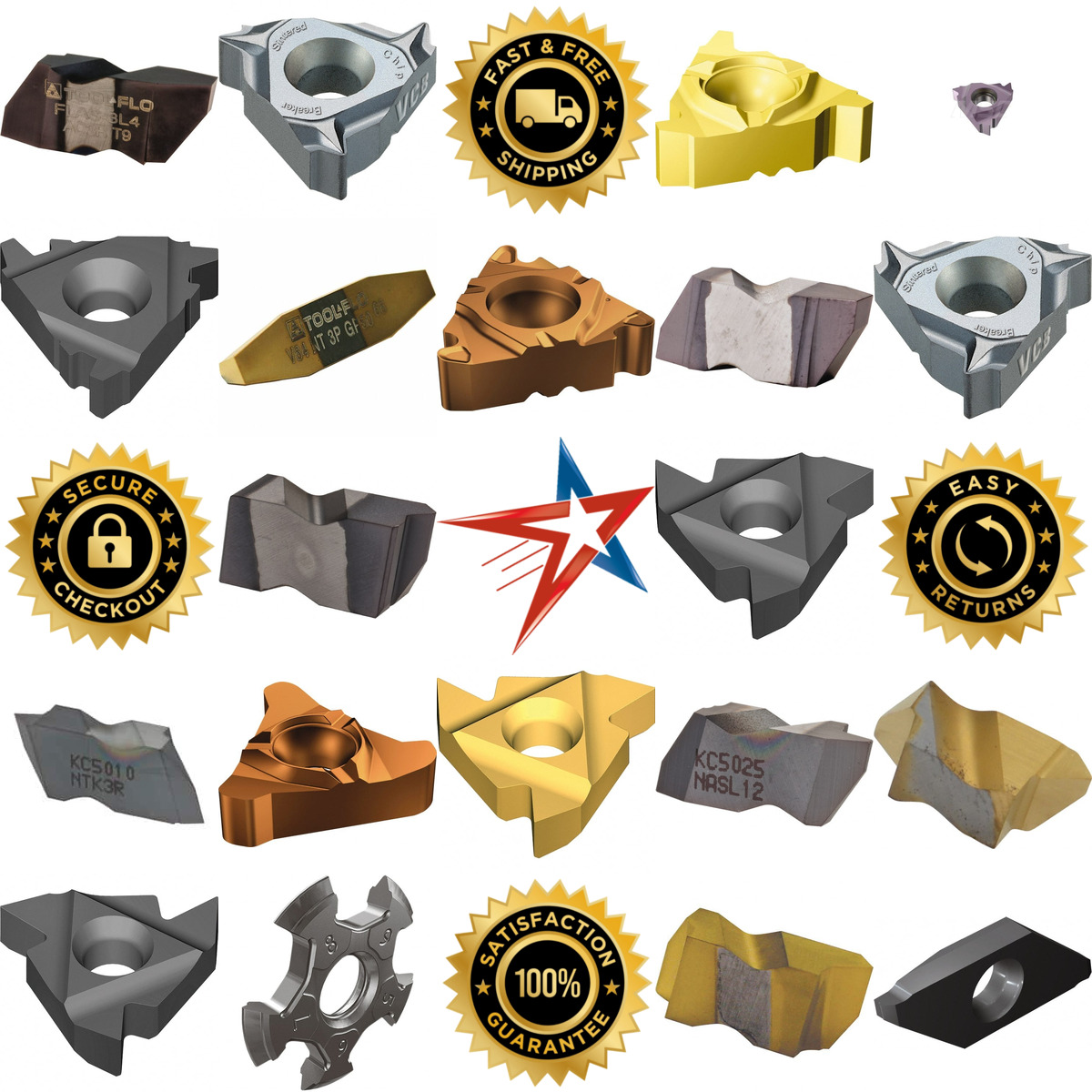 Millions of Products A selection of Threading Inserts products on GoVets