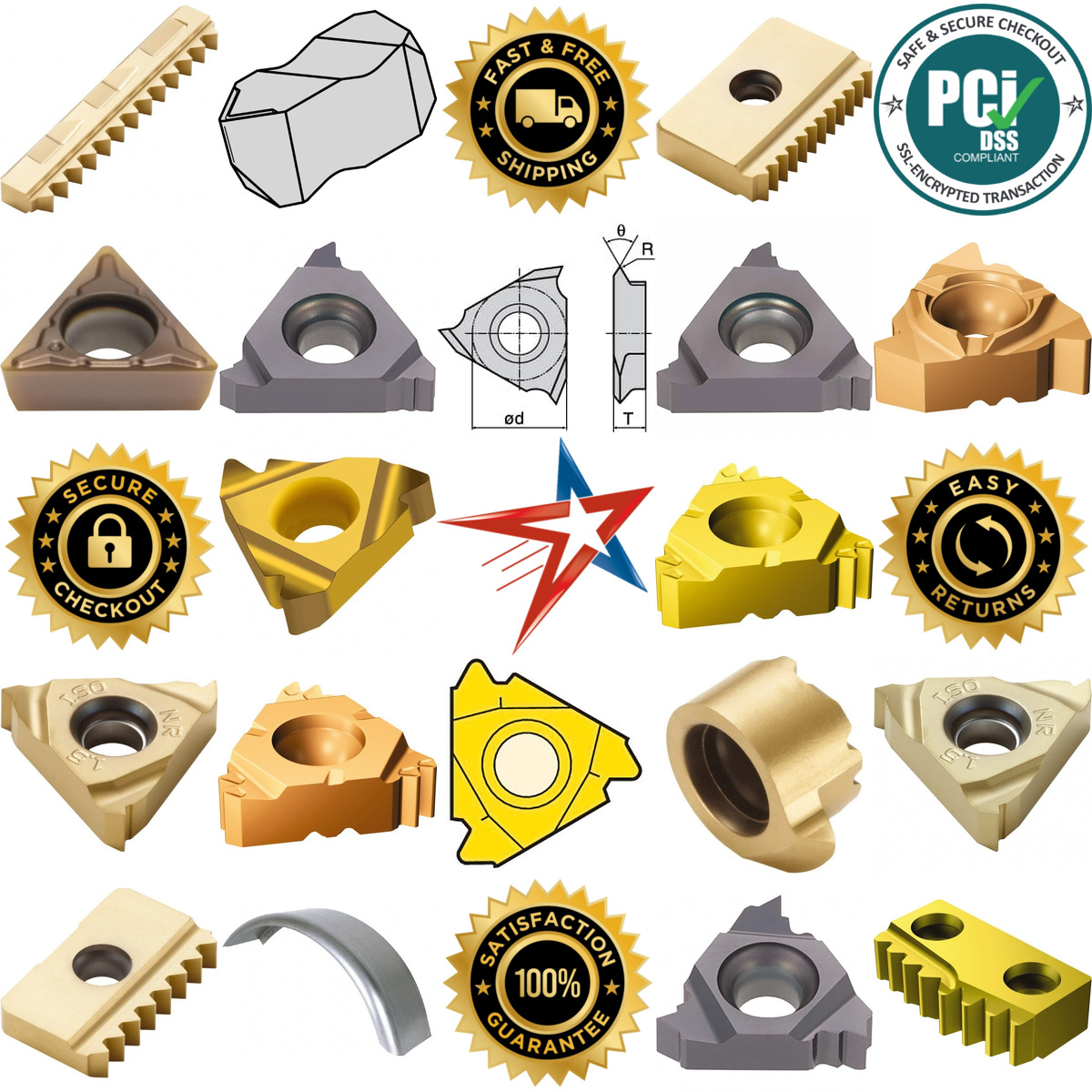 A selection of Turning Inserts products on GoVets