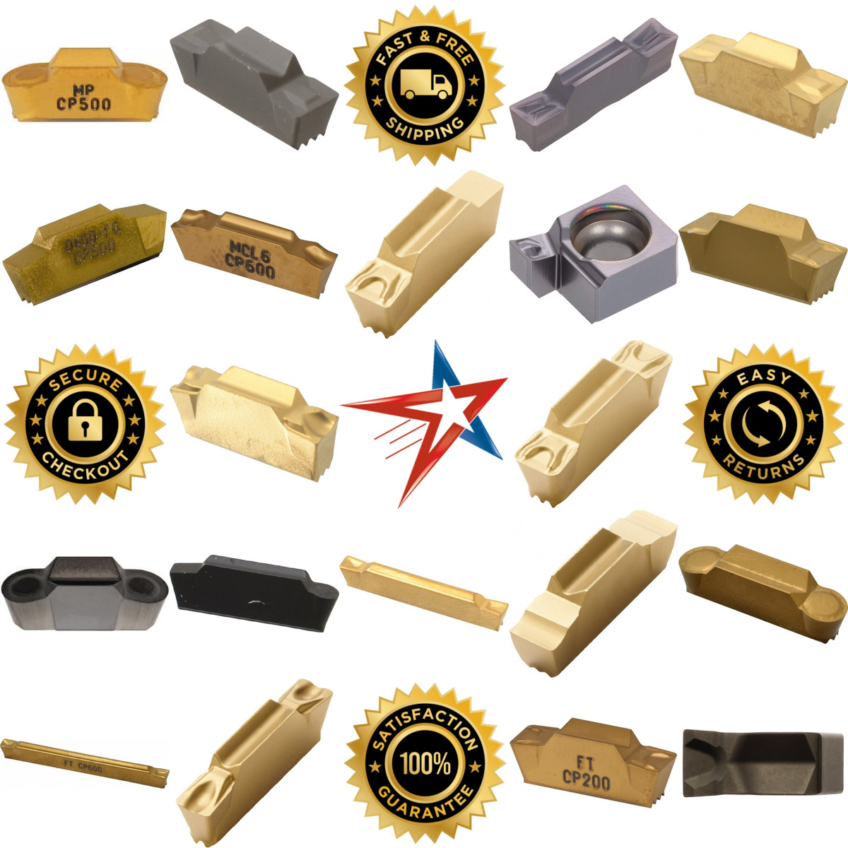 Millions of Products A selection of Multi Directional Turning Inserts products on GoVets