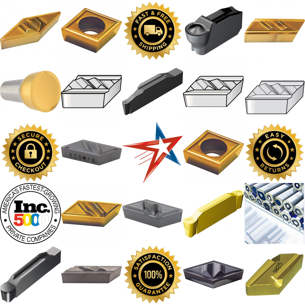 Millions of Products A selection of Profiling Inserts products on GoVets