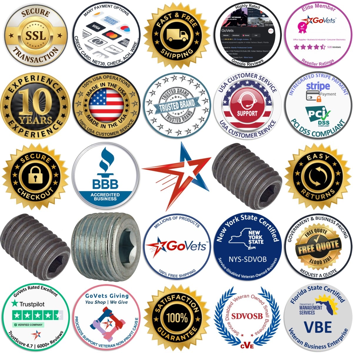 Millions of Products A selection of Walter products on GoVets