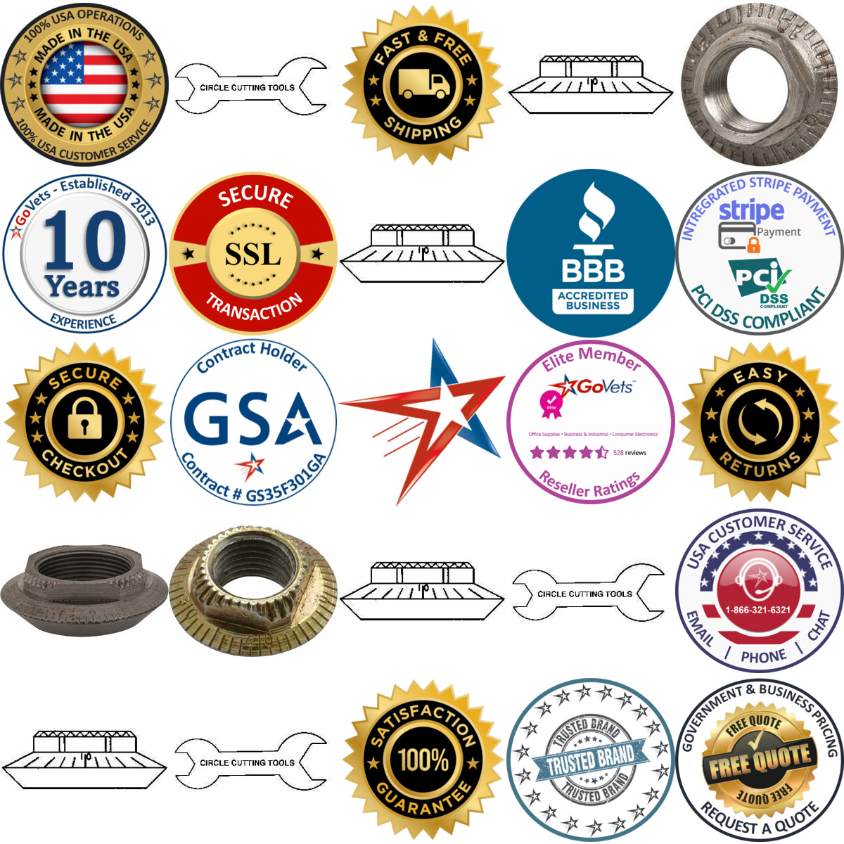 Millions of Products A selection of Dials and Dial Assemblies For Indexables products on GoVets