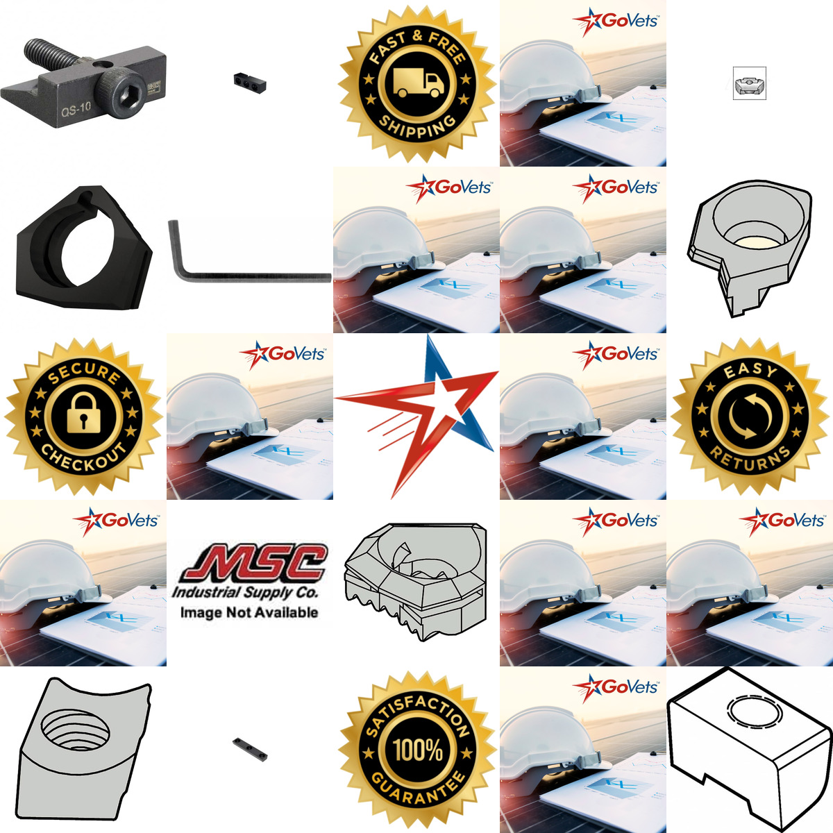 A selection of Wedges For Indexables products on GoVets