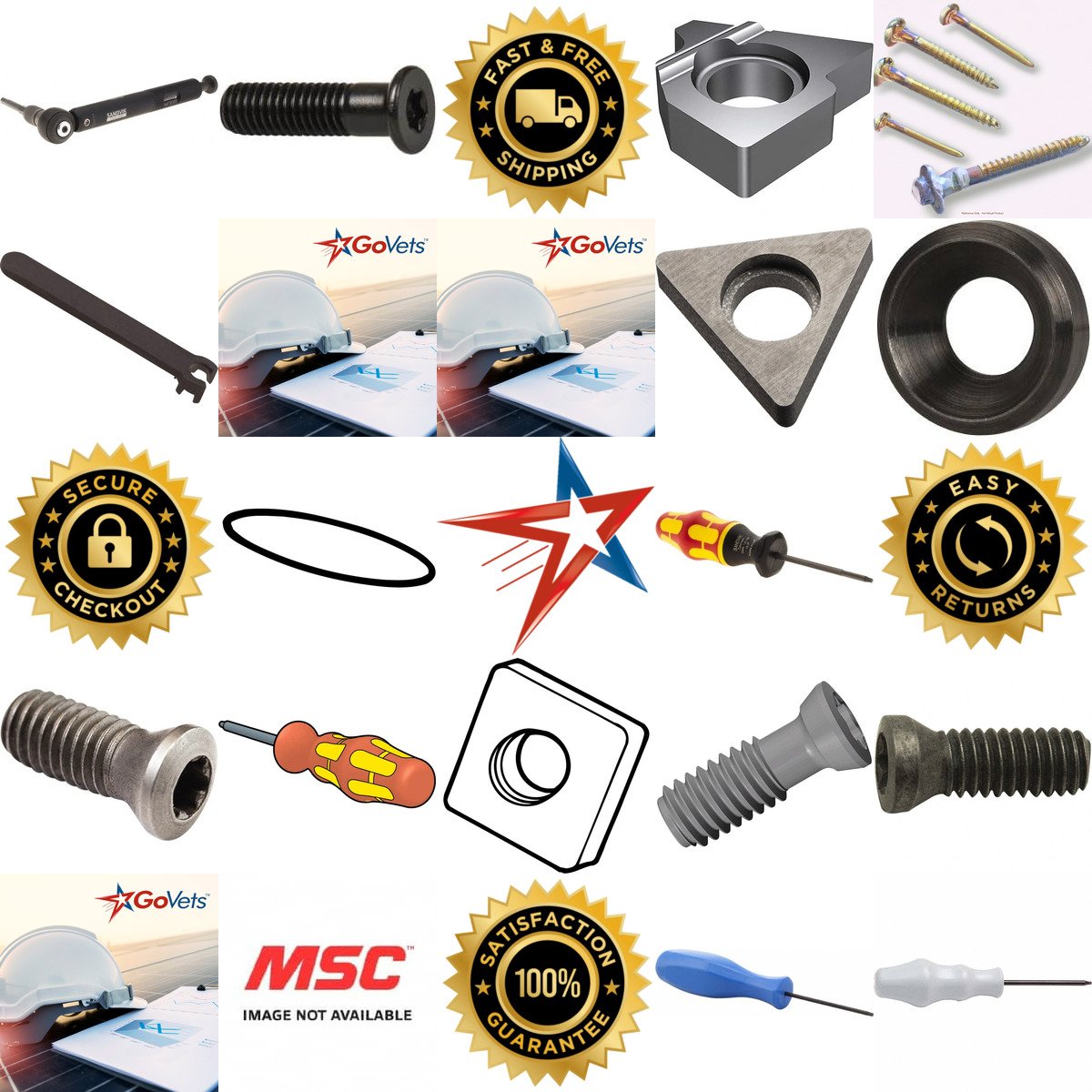 A selection of Indexable Replacement Parts and Accessories products on GoVets