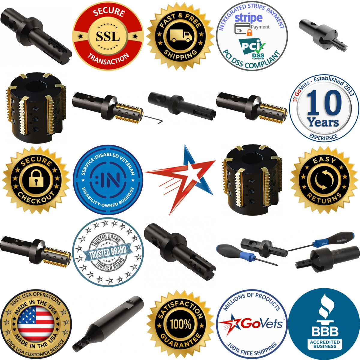 Millions of Products A selection of Seco products on GoVets