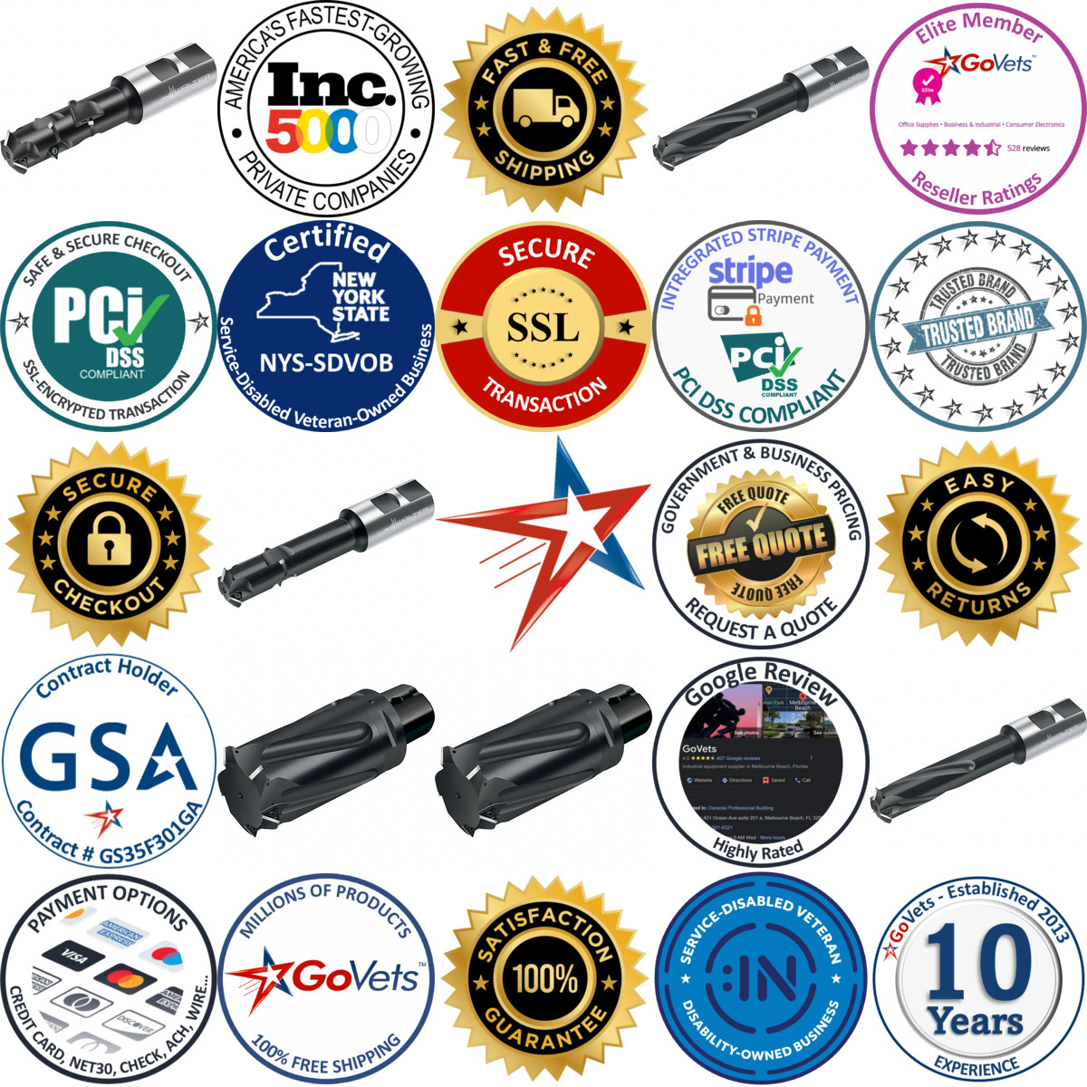 Millions of Products A selection of Walter products on GoVets