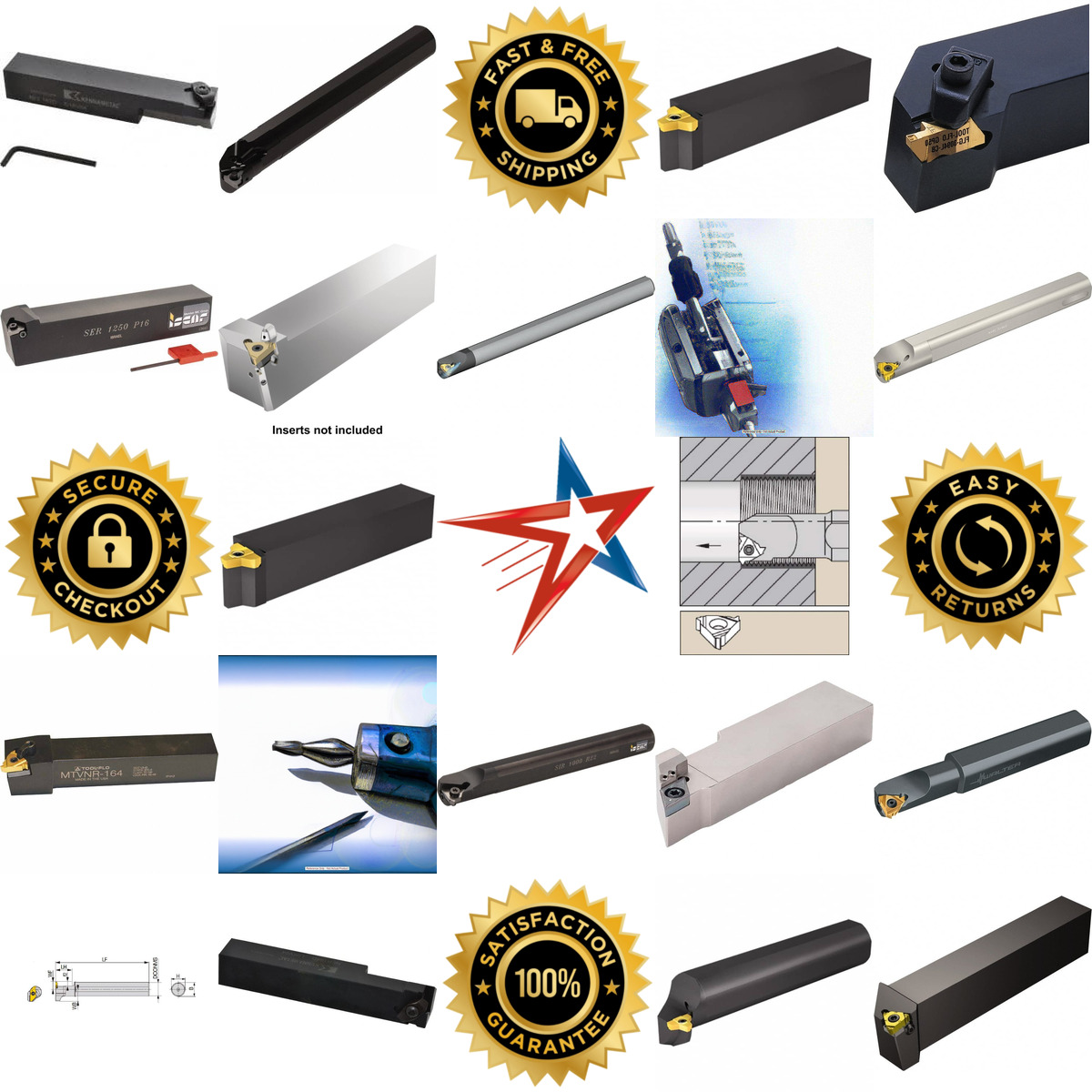 A selection of Indexable Threading Toolholders products on GoVets