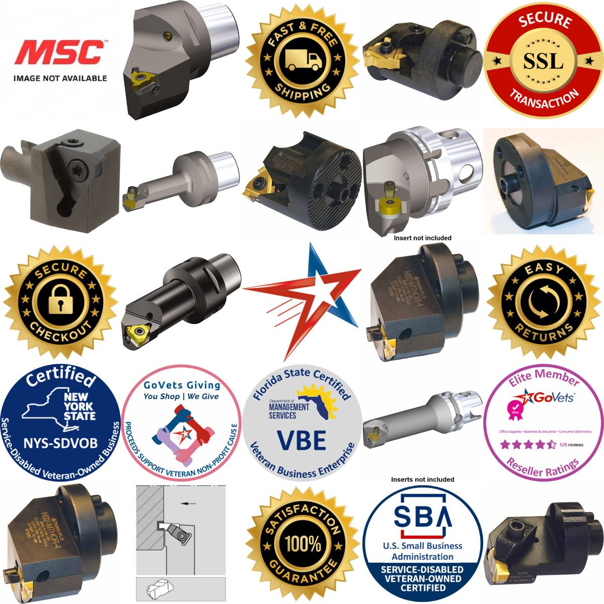 A selection of Modular Threading Cutting Unit Heads products on GoVets