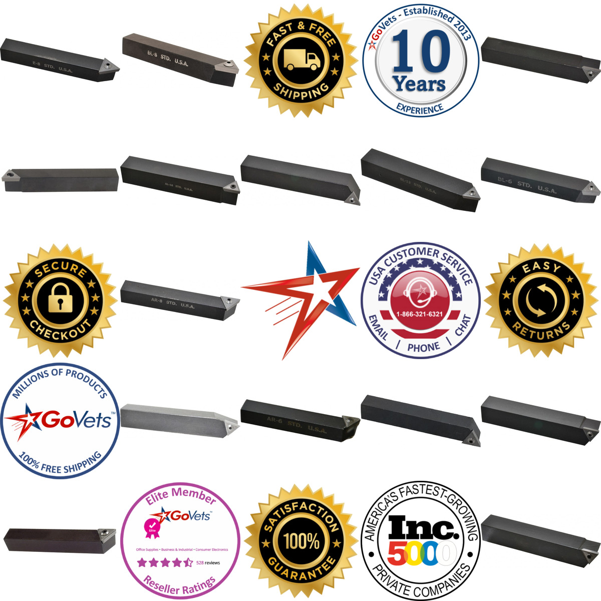 A selection of Indexable Insert Tool Bits products on GoVets