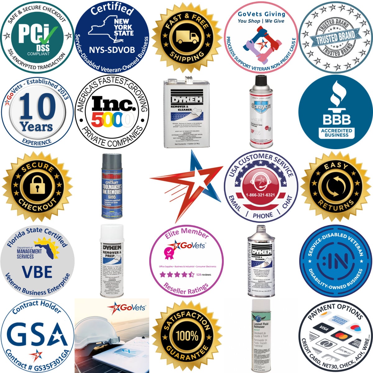 A selection of Layout Fluid Remover products on GoVets