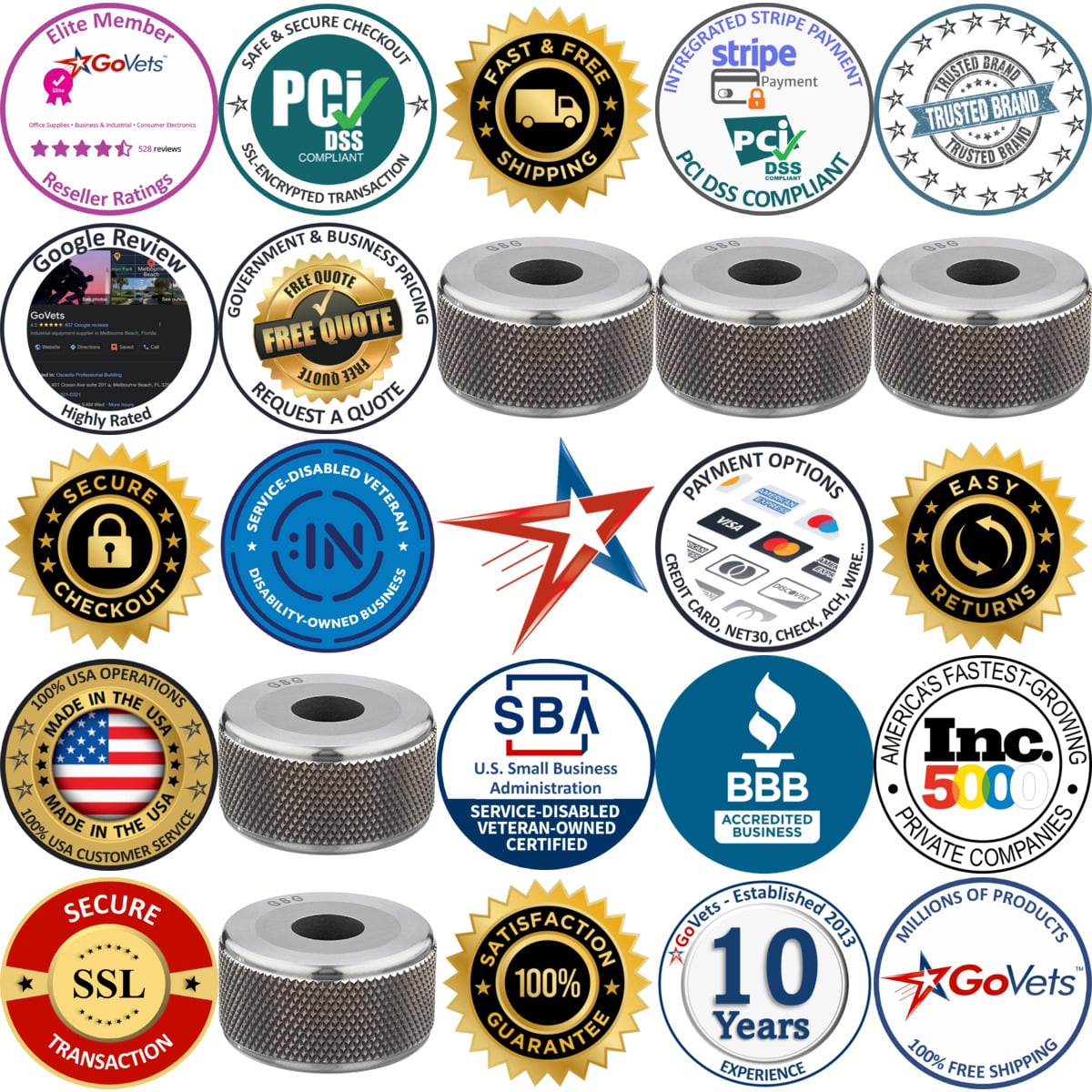 Millions of Products A selection of Ring go no go Gages and Sets products on GoVets