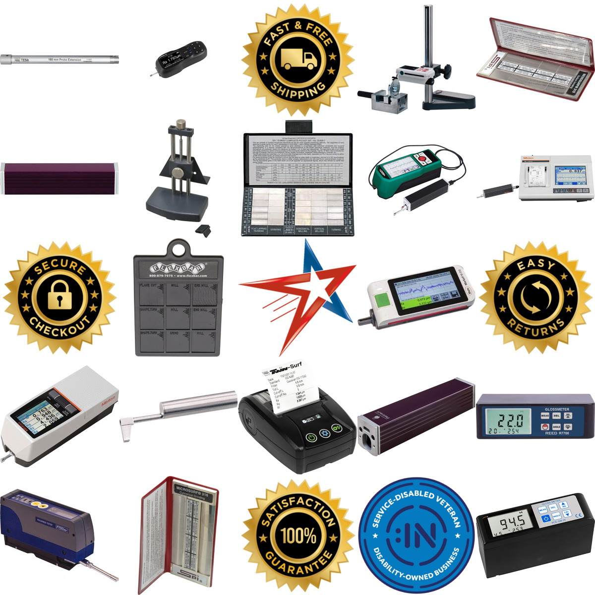 A selection of Surface Gages and Comparators products on GoVets