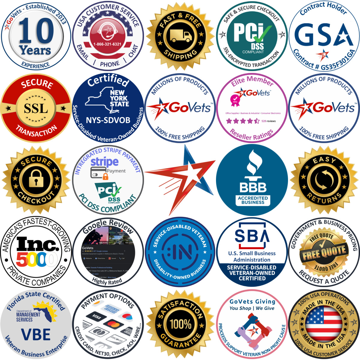 A selection of Deodorants and Antiperspirants products on GoVets