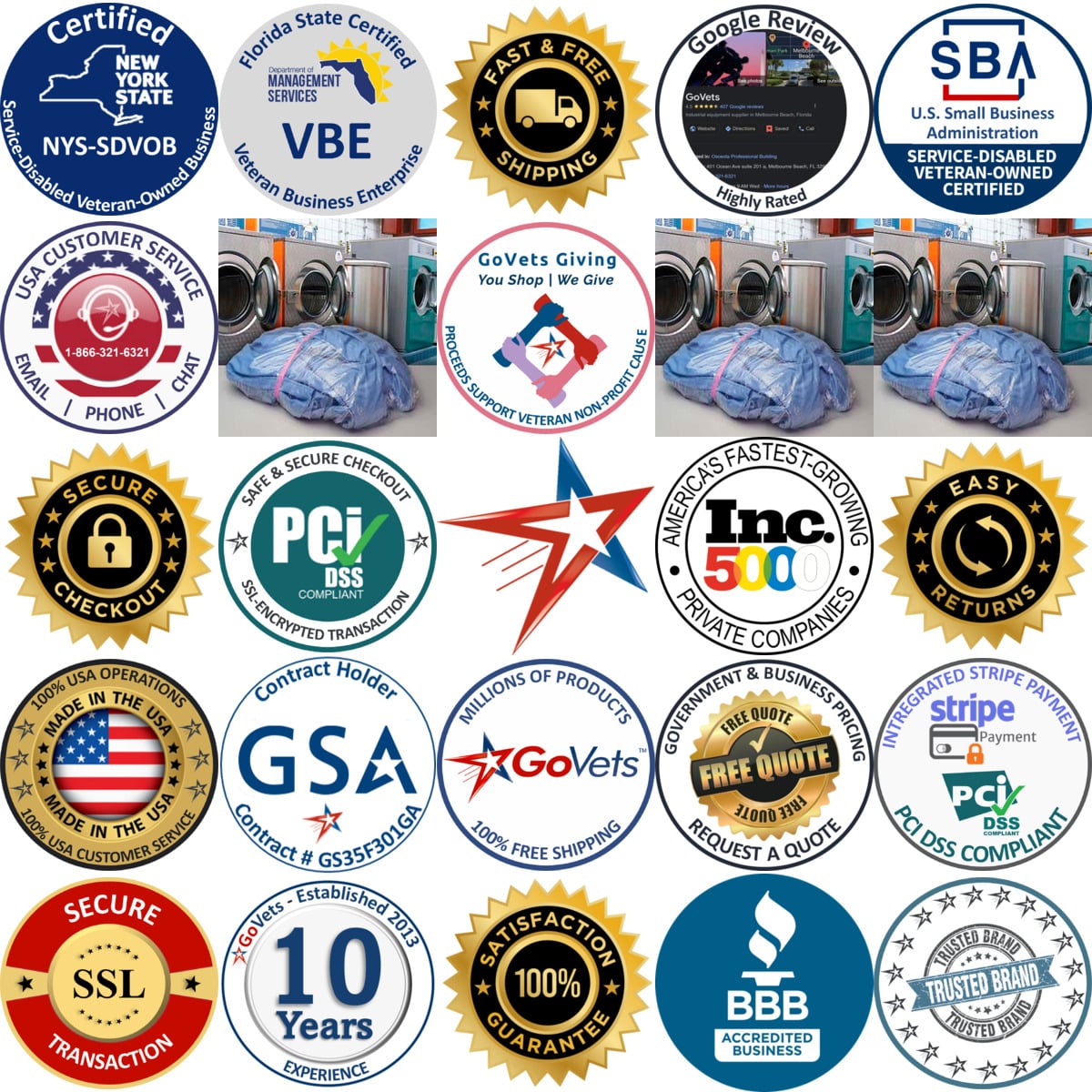 Millions of Products A selection of Water Soluble Bags products on GoVets