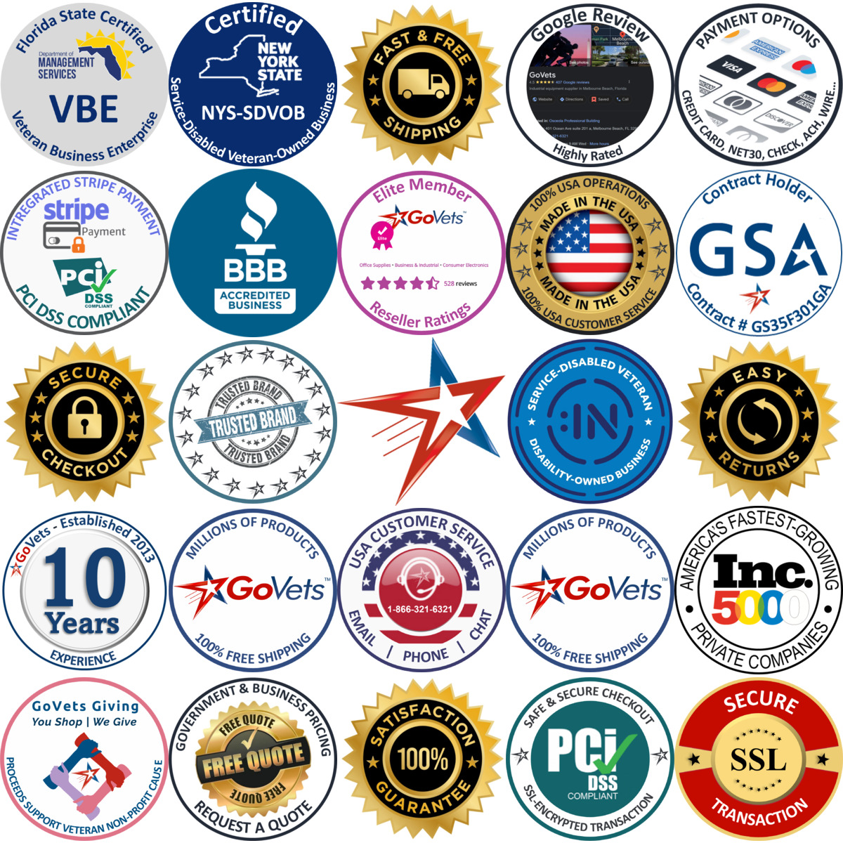 A selection of Trash and Recycling products on GoVets