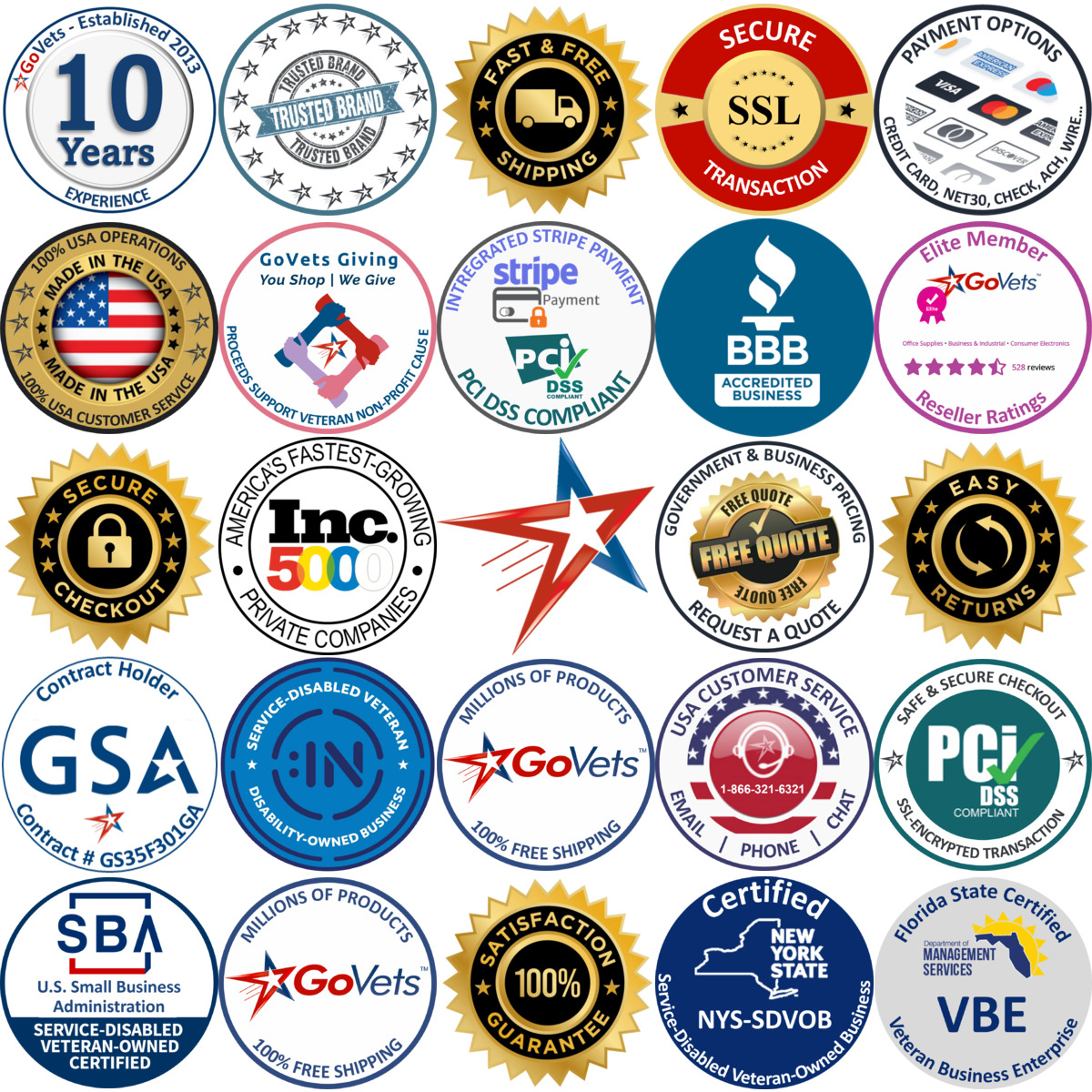 A selection of Vacuums products on GoVets