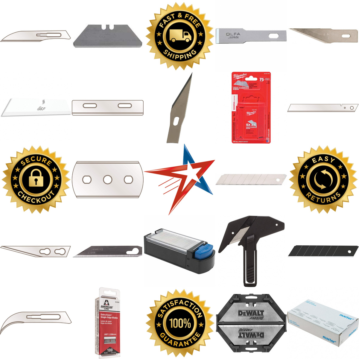 A selection of Knife Blades products on GoVets
