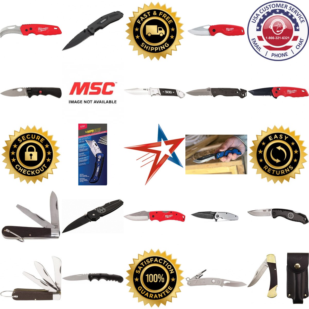 A selection of Pocket and Folding Knives products on GoVets