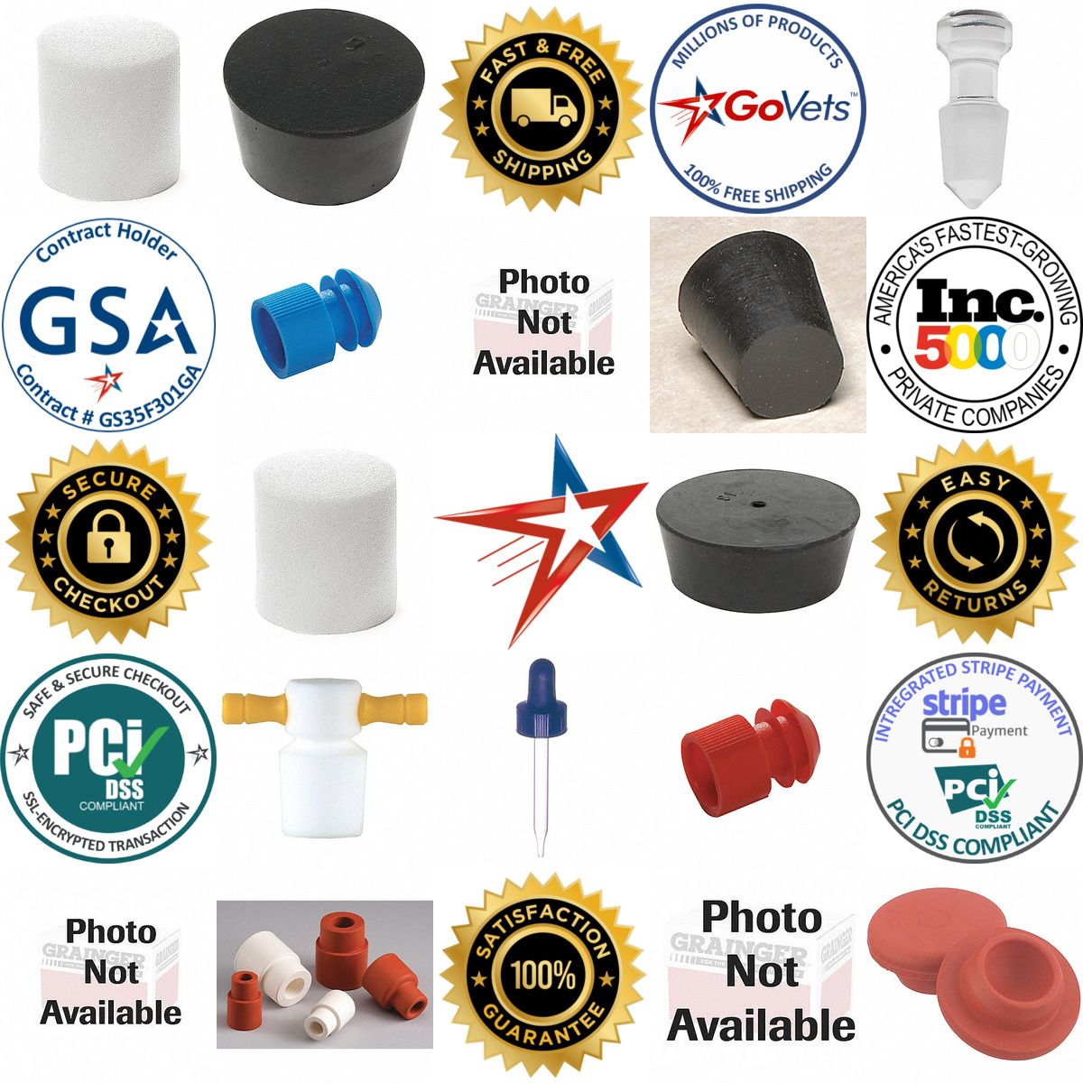 A selection of Stoppers products on GoVets