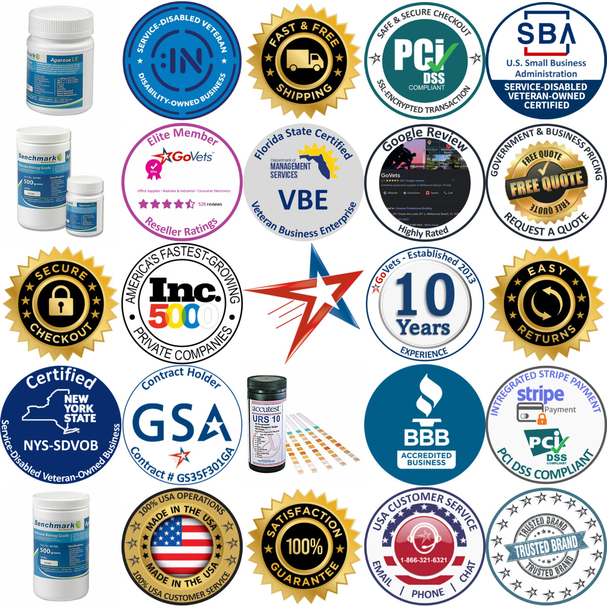 A selection of Detection Reagents products on GoVets