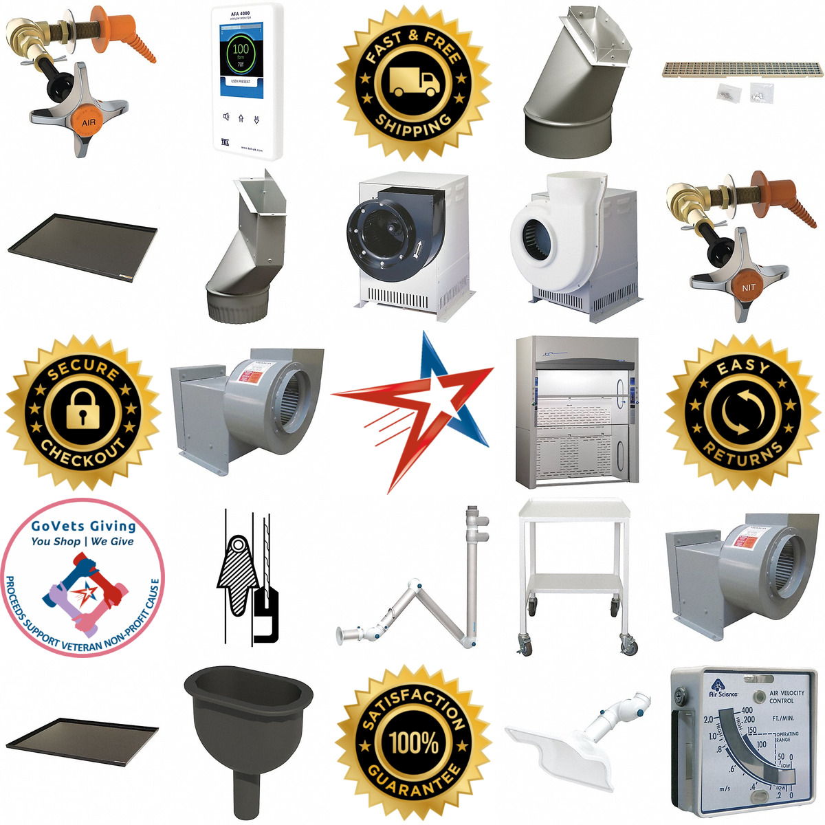 A selection of Fume Hood Accessories products on GoVets