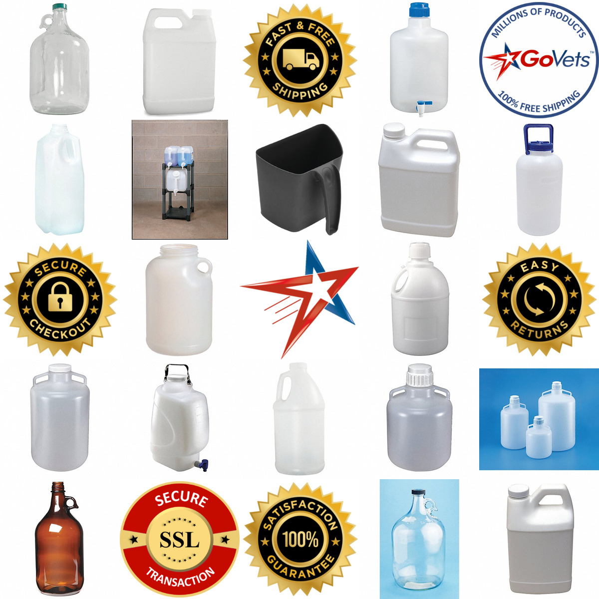 A selection of Carboys Jerricans and Jugs products on GoVets