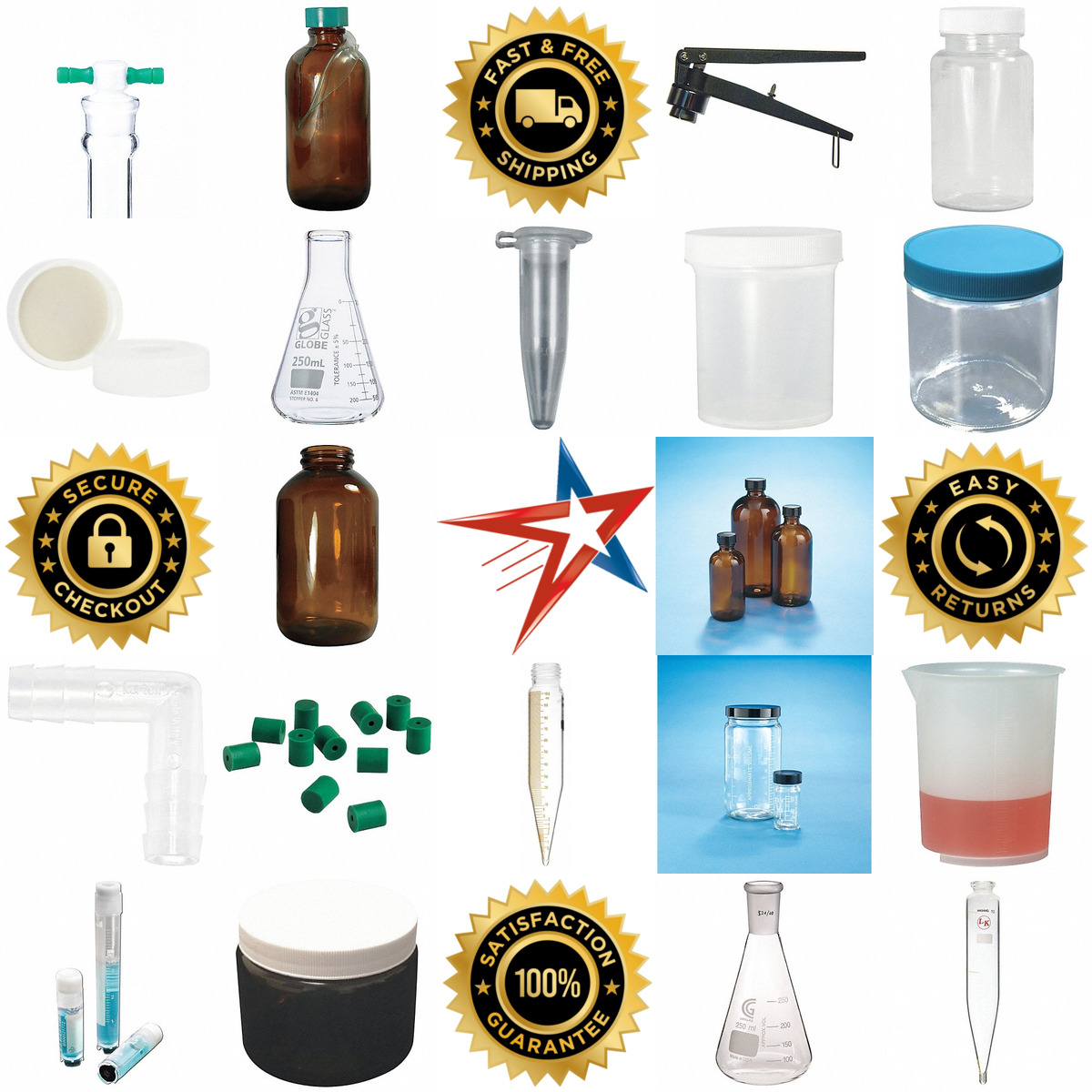 A selection of Labware products on GoVets