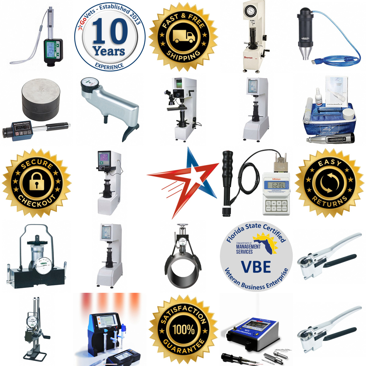 A selection of Hardness Testers products on GoVets
