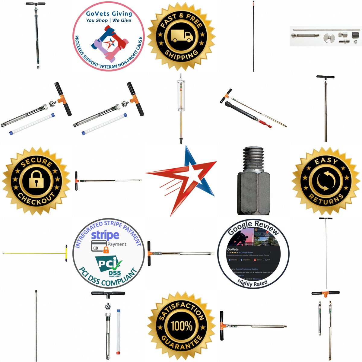 A selection of Soil Testing Probes products on GoVets